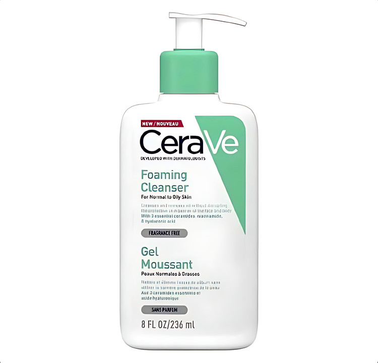 شوینده فوم سراوی پوست نرمال و چرب cerave