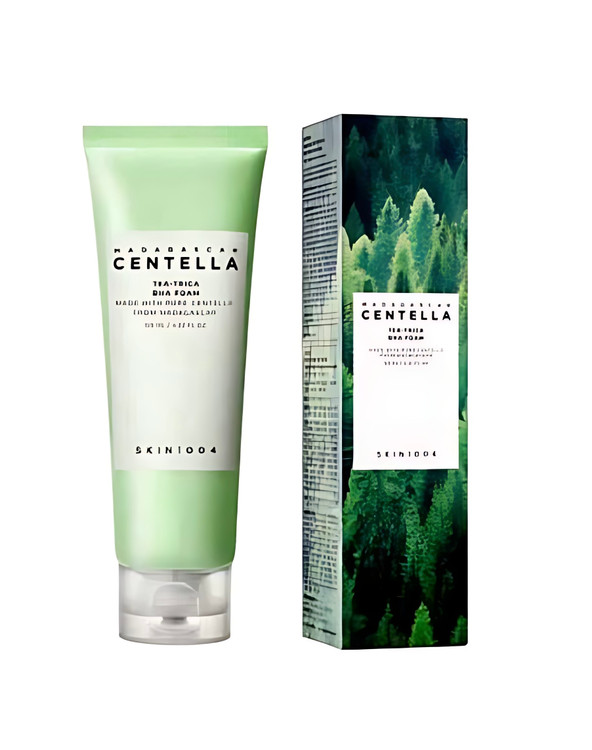 فوم شست و شوی سنتلا چای سبز مخصوص پوست چرب