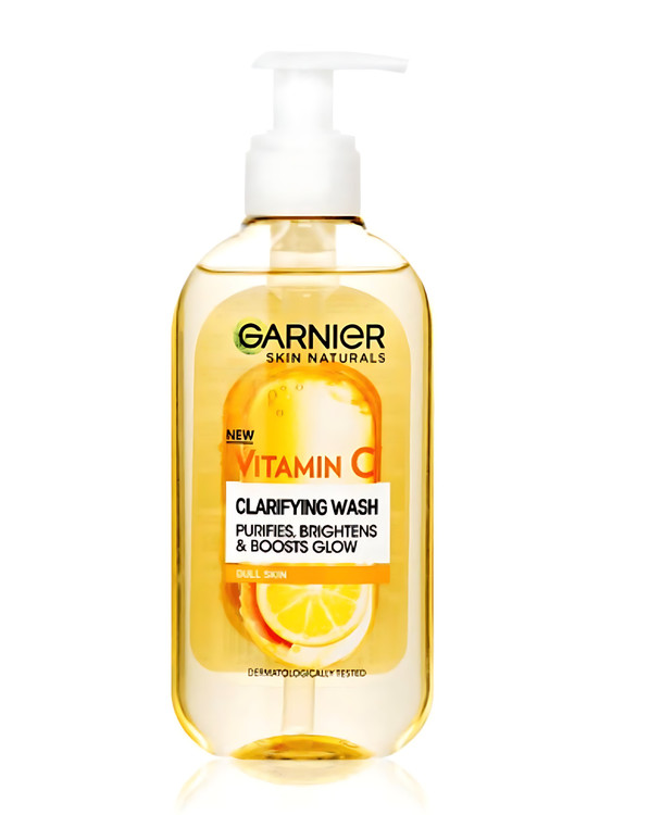 ژل شستشوی صورت ویتامین سی گارنیر