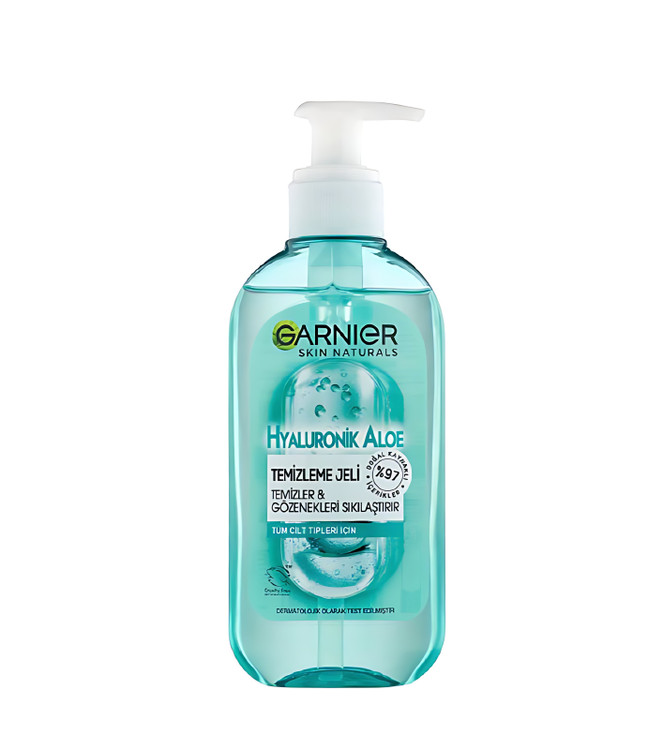 ژل شستشوی صورت گارنیر حاوی آلوئه ورا هیالورونیک
