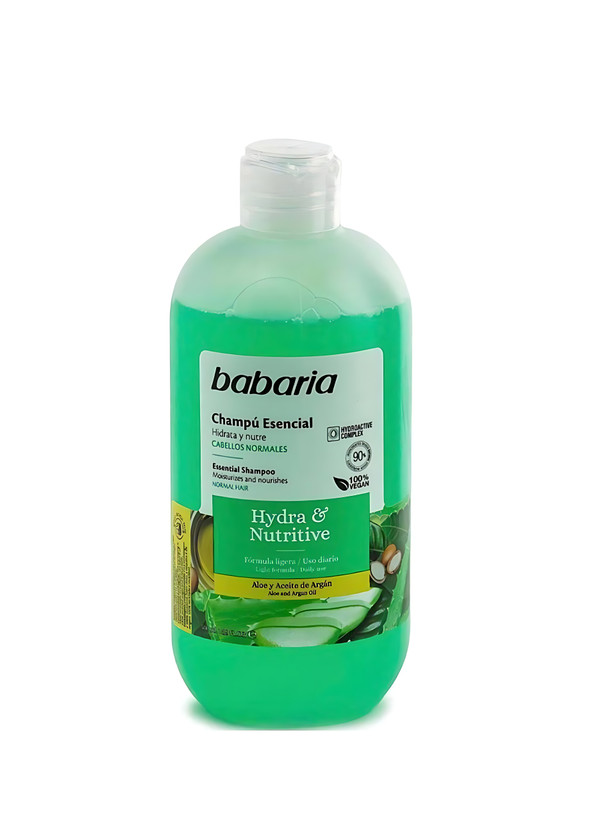 شامپو مغذی وترمیم کننده وآبرسان باباریاحاوی عصاره آلوورا وآرگان