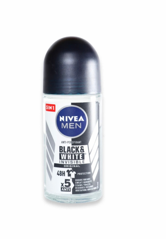 مام ضدتعریق مردانه نیوا مدل BLACK WHlTE