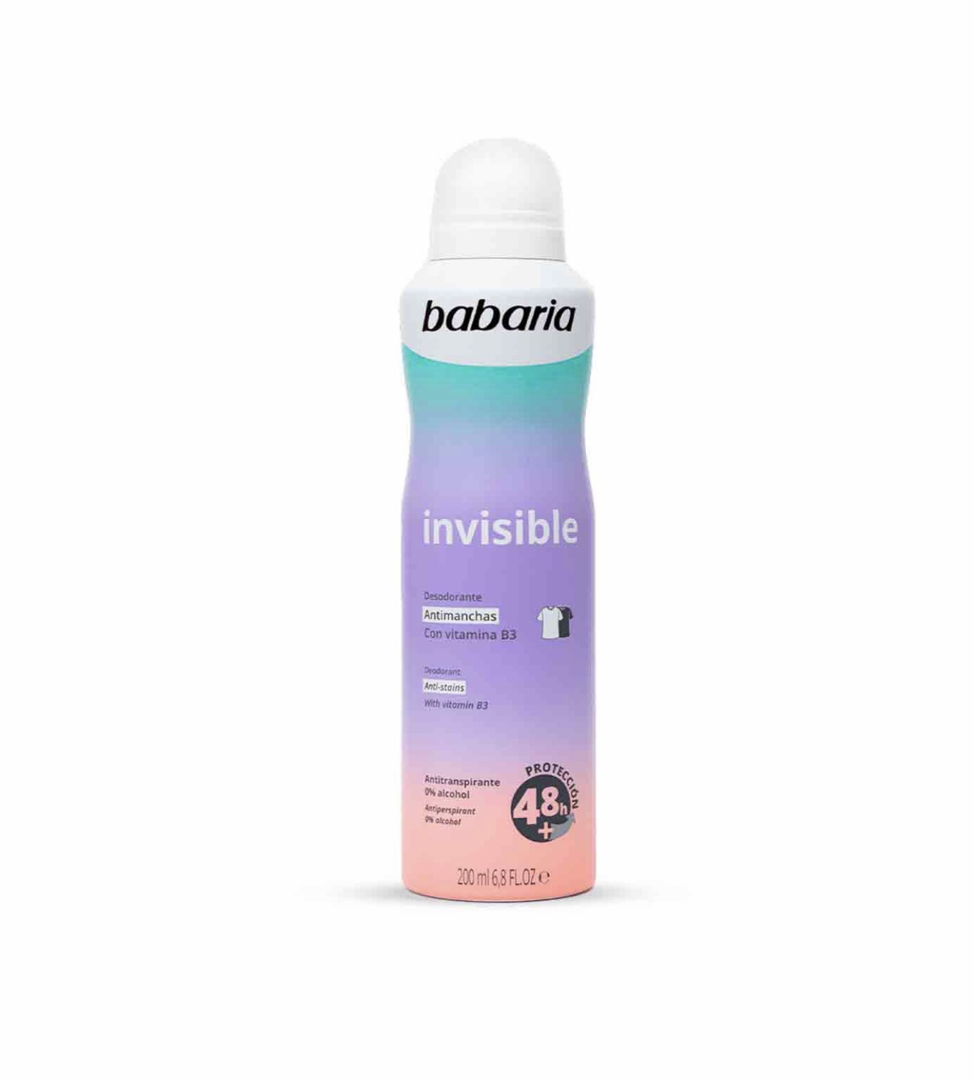 اسپری ضدتعریق باباریا مدلInvisible