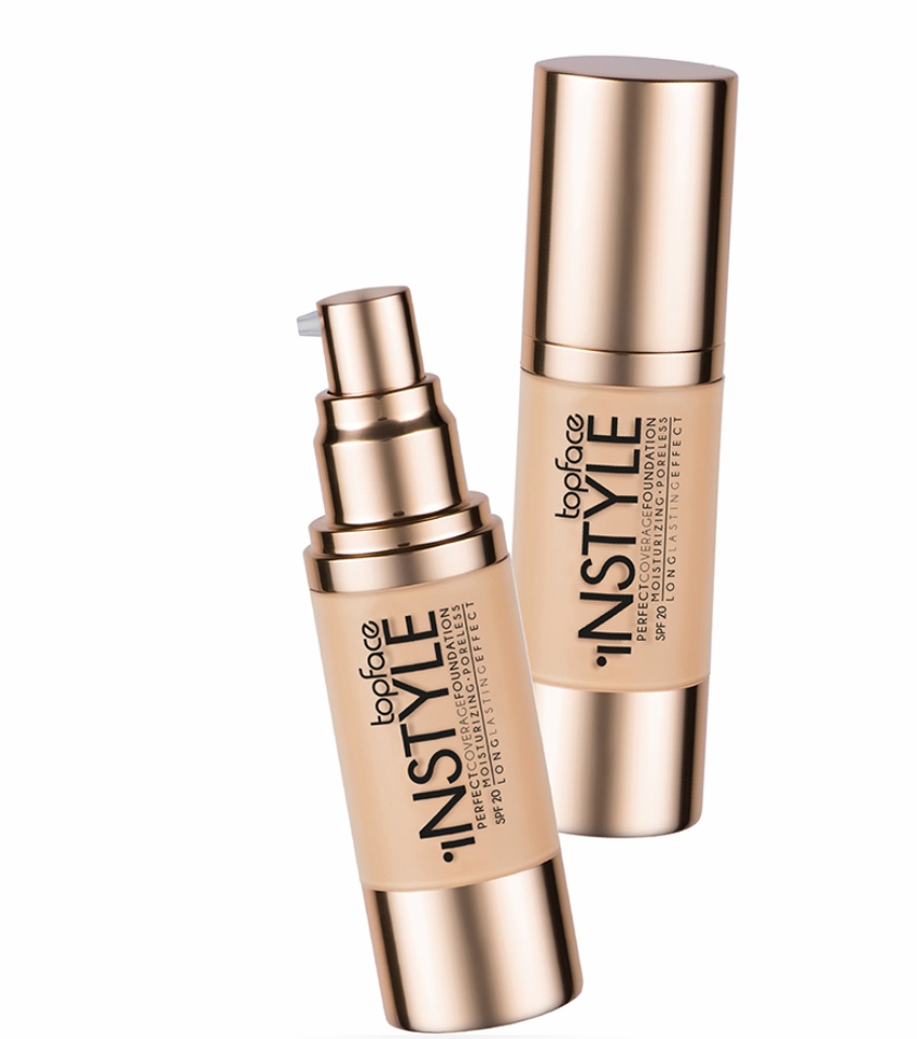 کرم پودر شیشه ای تاپ فیس مدل پرفکت کاور۰۰۷