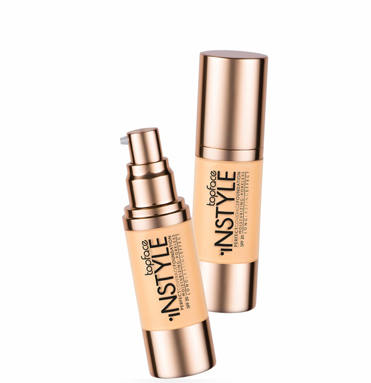 کرم پودر شیشه ای تاپ فیس مدل پرفکت کاور۰۰۸