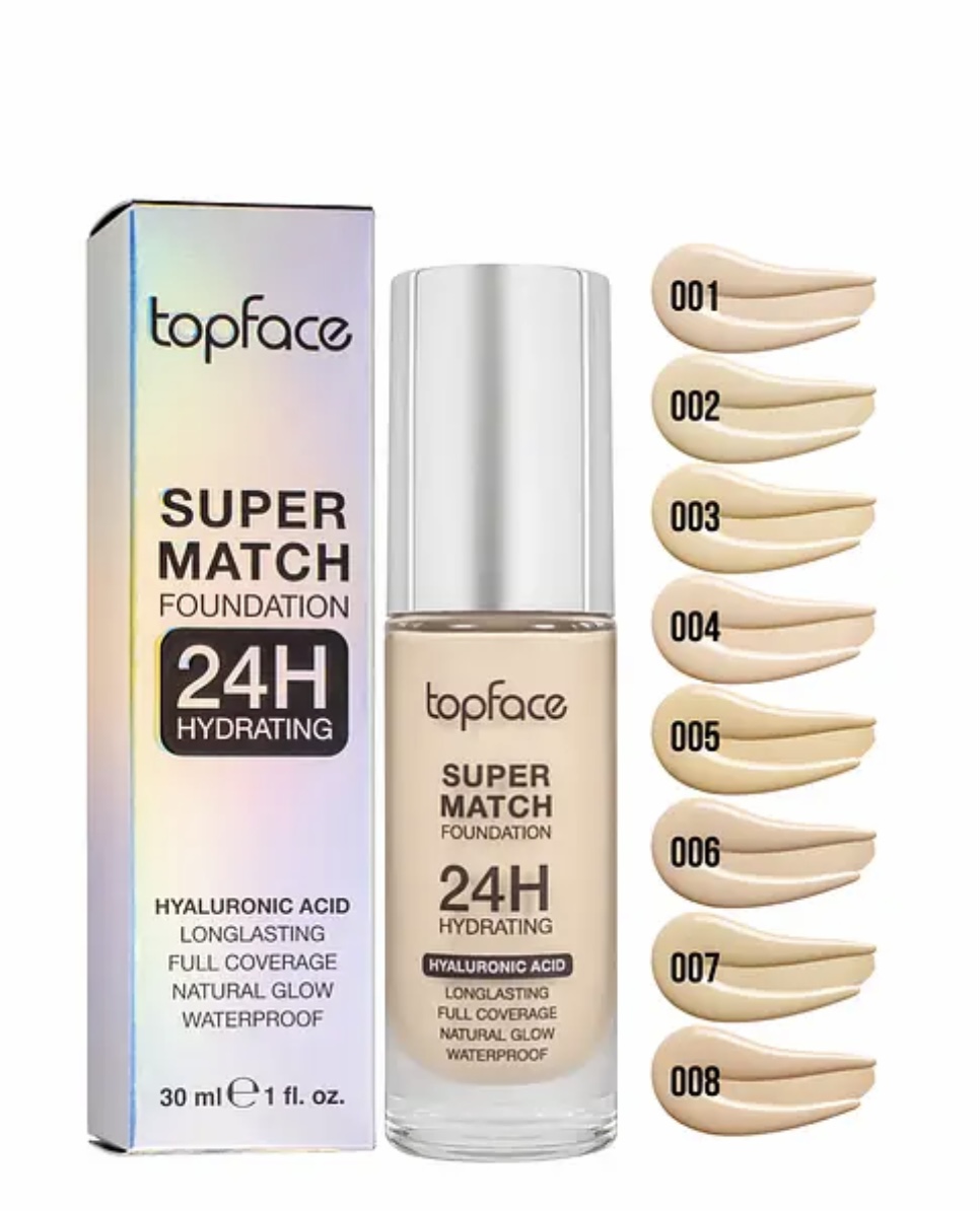 کرم پودر تاپ فیس۲۴ساعته مدا سوپرمچ