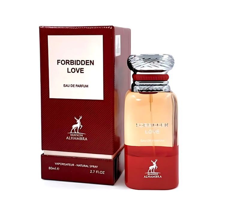 عطر ادکلن فوربیدن لاو مشابه تامفرد شرکت الحمبرا اورجینال