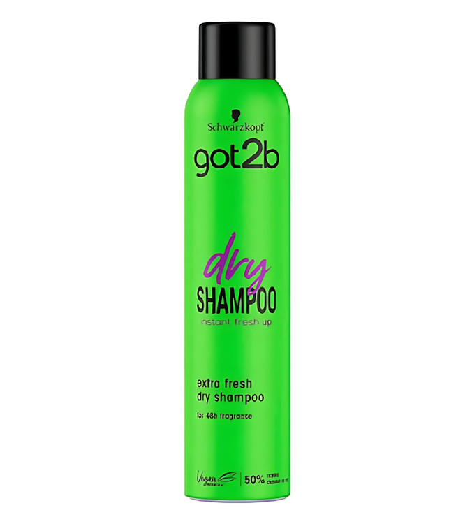 شامپو خشک گات تو بی سبز مدل Extra Fresh