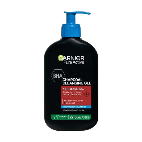 ژل شست و شوی صورت ذغالی گارنیر Garnier اورجینال