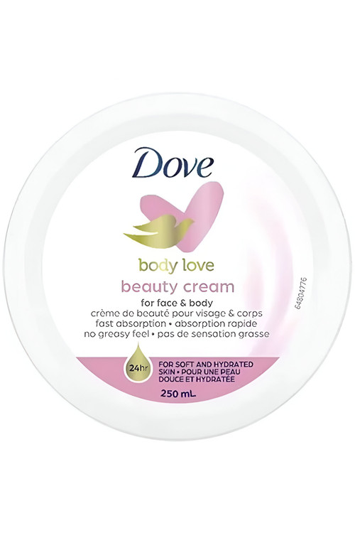 کرم مرطوب کننده دست و بدن داو مدل Body Love حجم ۲۵۰ میل