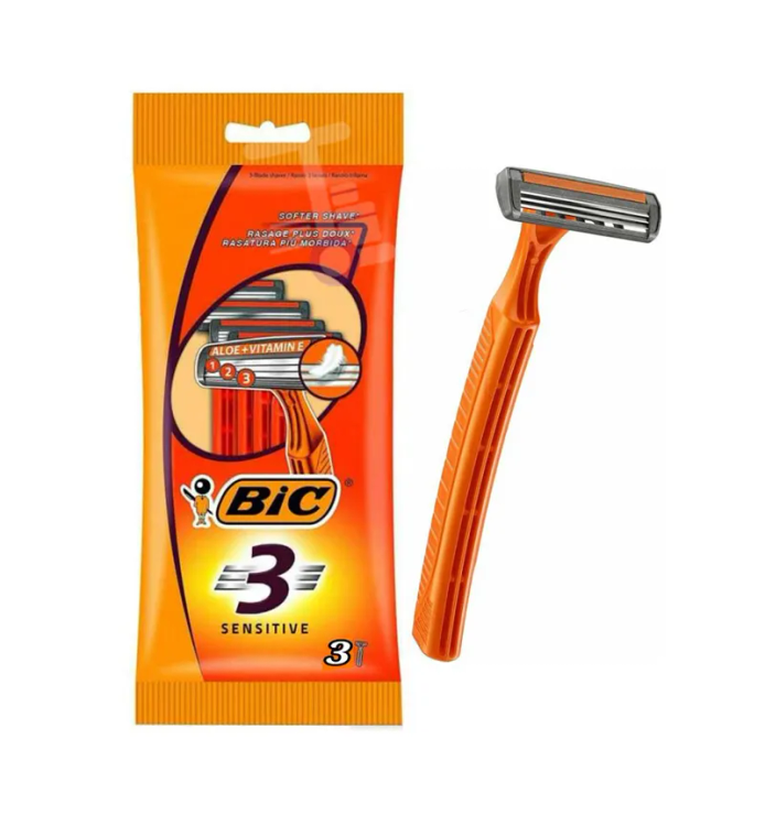 ژیلت اصلاح ۳ لبه ۶ عددی بیک اورجینال