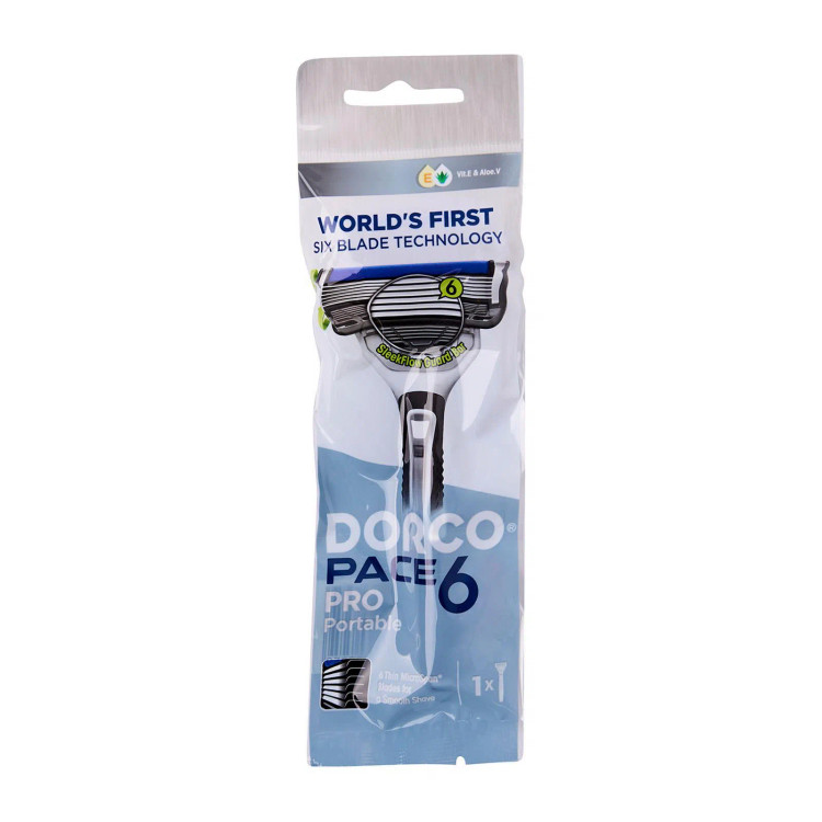 ژیلت ۶لبه پرو دورکو Dorco Pace 6 Pro با مدل استاندارد اورجینال