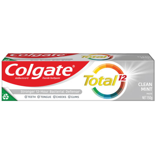 خمیر دندان کولگیت مدل Colgate Total 12 Clean Mint اورجینال