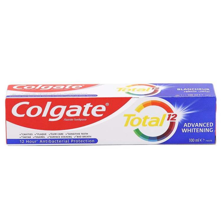 خمیر دندان توتال کولگیت مدل Colgate Total Advanced Whiteningاورجینال