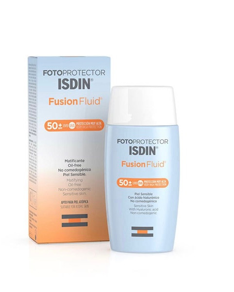 کرم ضدآفتاب ایزدین فیوژن فلوئید SPF 50+ اورجینال