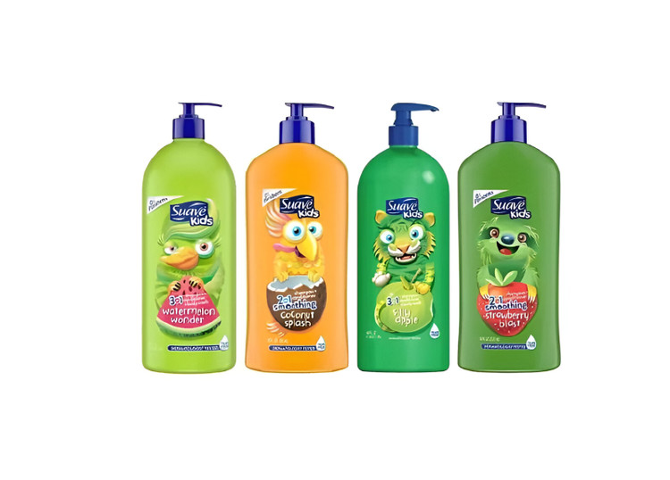 شامپو و شوینده بدن بچه سواکیدز در سه رایحه هندوانه،سیب،نارگیل اورجینال