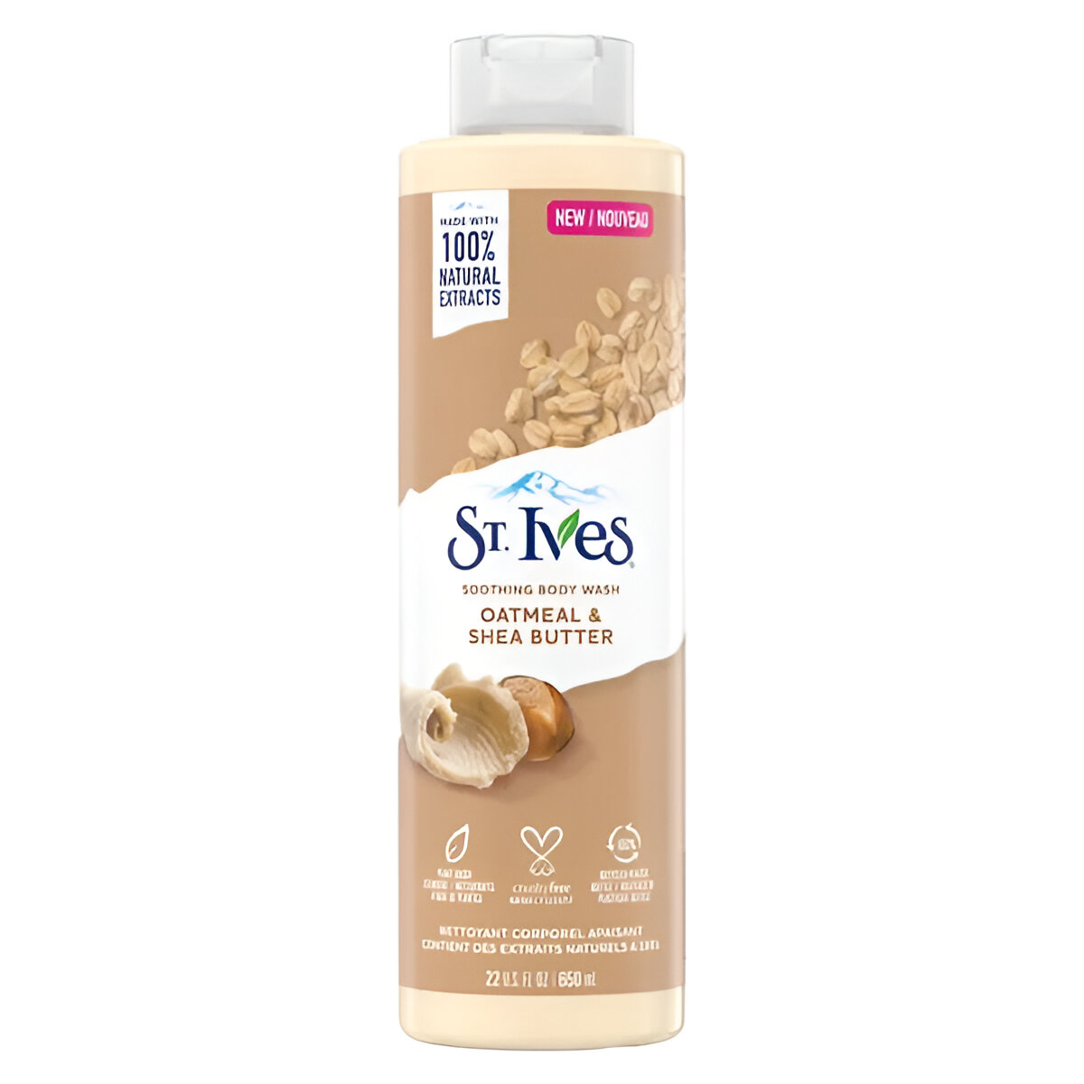 شامپو بدن با رایحه اوتمیل وشی‌باتر  St. Ives