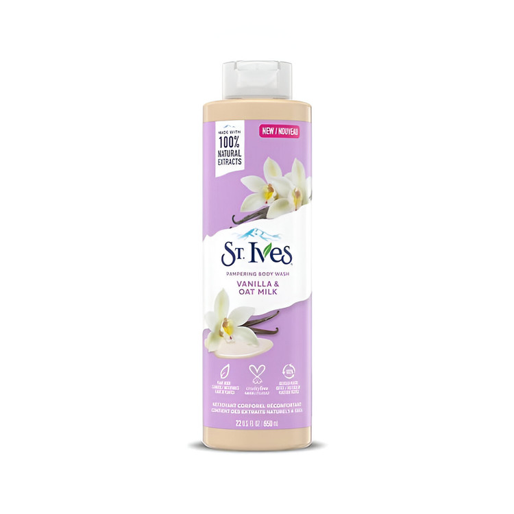شامپو بدن با رایحه وانیل و شیر St. Ives