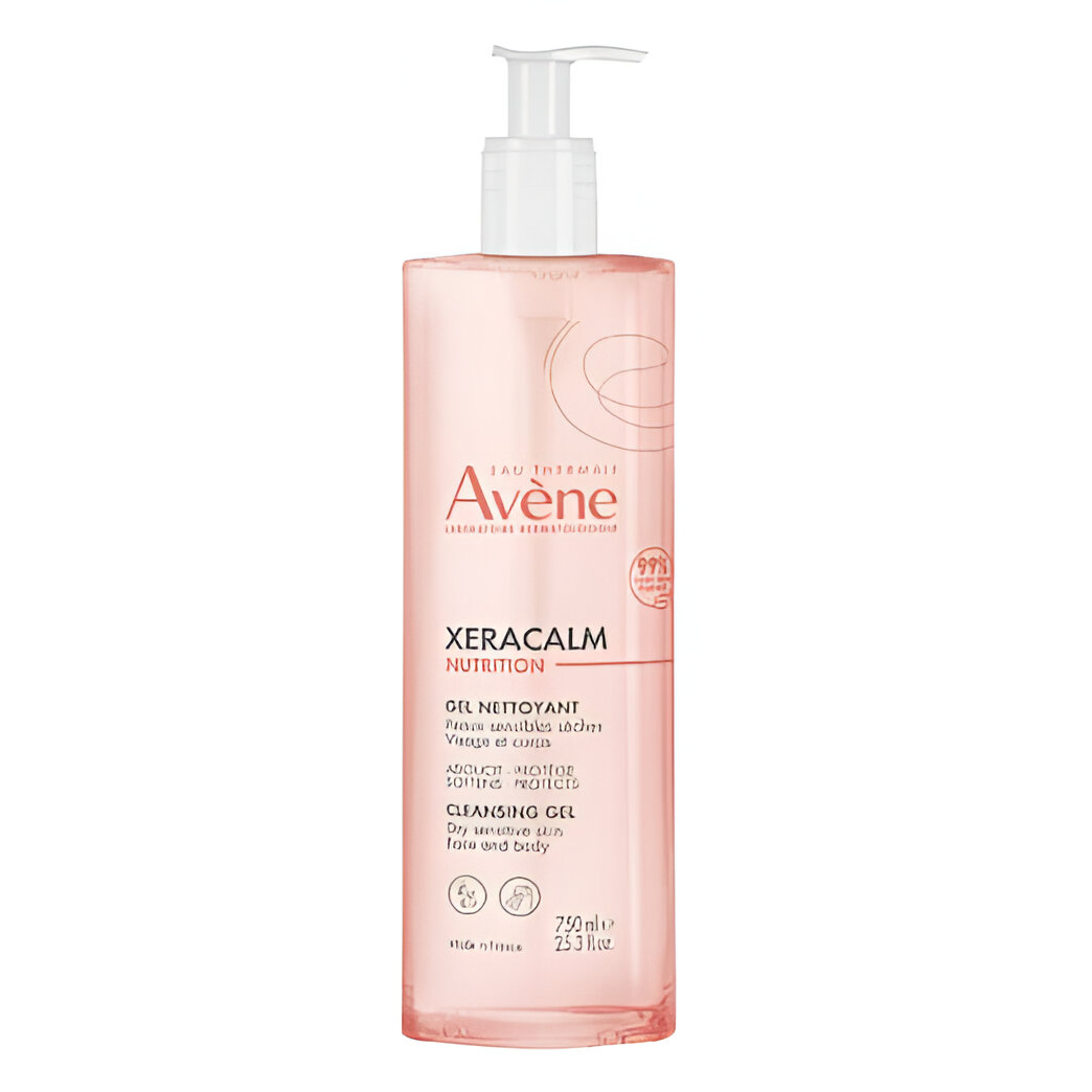 ژل شستشوی بازسازی‌کننده و تسکین‌دهنده Xeracalm A.D اوون (Avene)