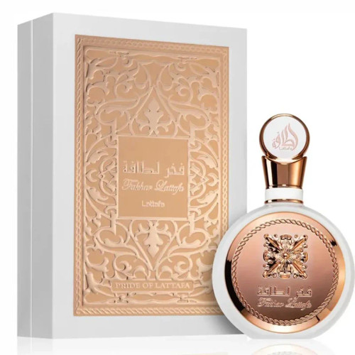 ادکلن زنانه فخر لطافه سفید ادو پرفیوم
