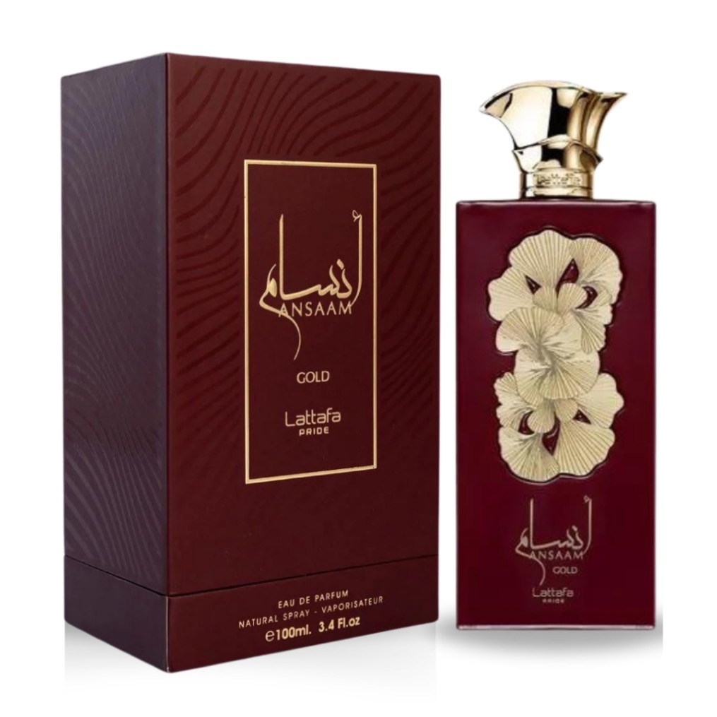 عطر ادکلن انسام گلد (Ansaam Gold) شرکت عربی لطافه (Lattafa) اورجینال