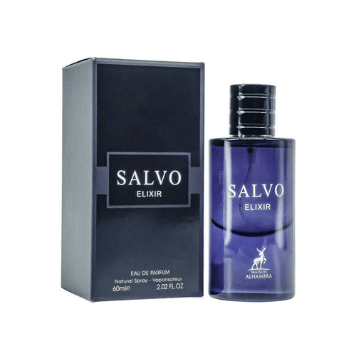 عطر ادکلن ساواچ اکسیر شرکت الحمبرا (Salvo Elixir by Maison Alhambra) اورجینال