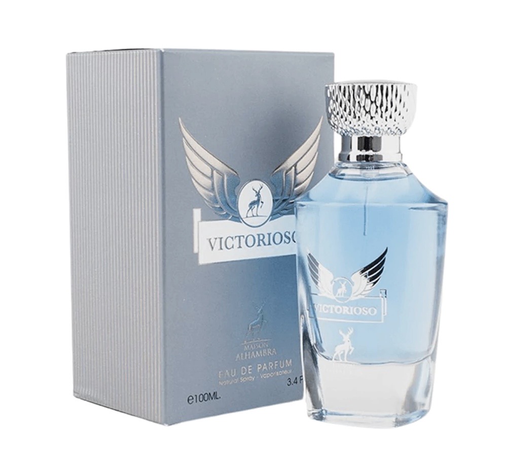 عطر ادکلن ادو پرفیوم مردانه ویکتوریوسو (Victorioso) شرکت میسون الحمبرا اورجینال