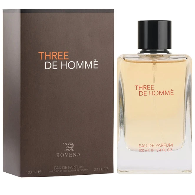 عطرادکلن مردانه تق هرمس شرکت روونا Rovena Three De Homme اورجینال