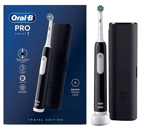 مسواک برقی اورال بی مدل Pro Series 1 با فناوری تمیزکاری سهبعدی (3D Clean)