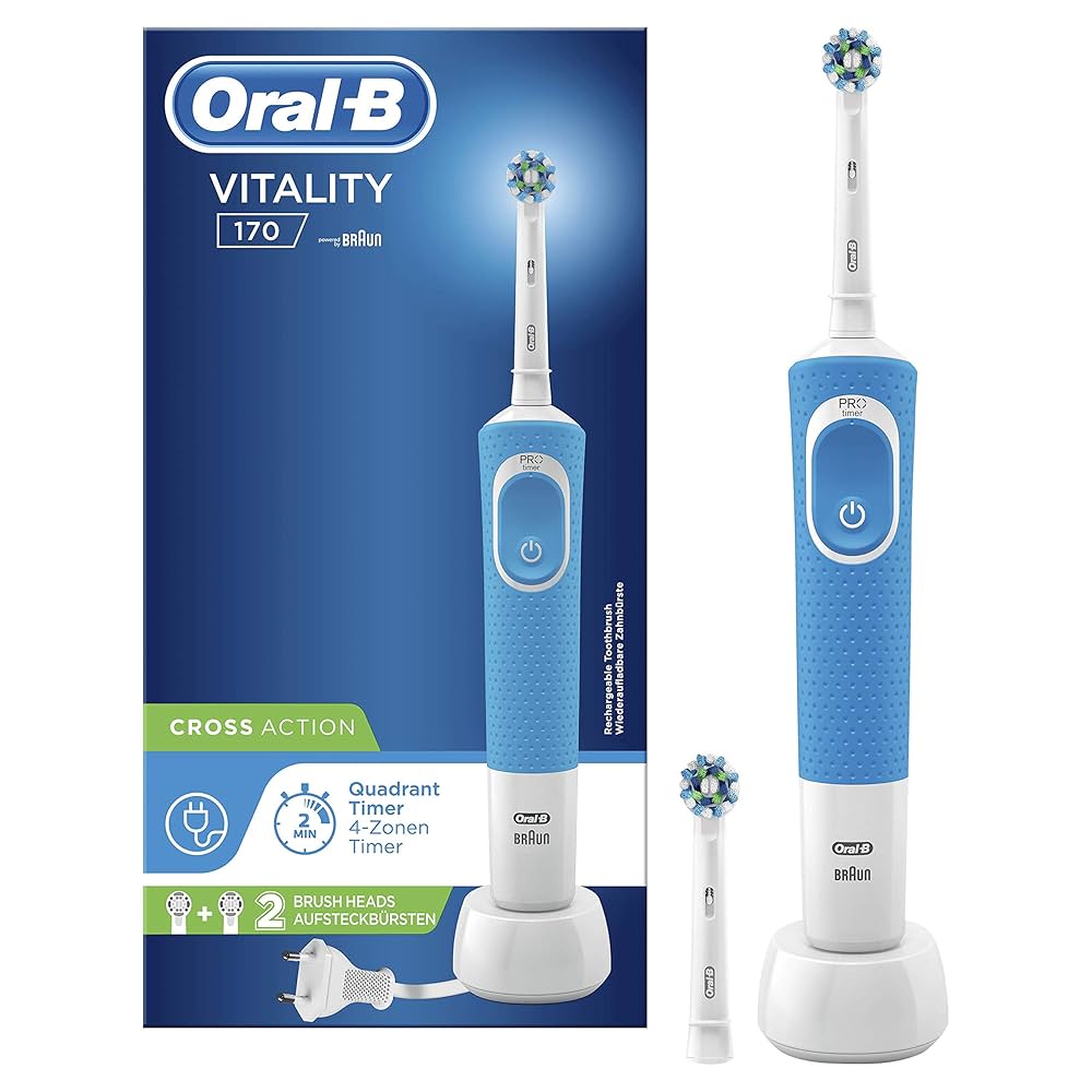 مسواک برقی اورالبی Oral-B مدل Vitality شارژی (آبی)