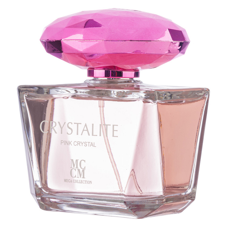 عطر ادکلن ورساچه پینک کریستال شرکت مگا کالکشن Versace Pink Crystal – Mega Collection اورجینال