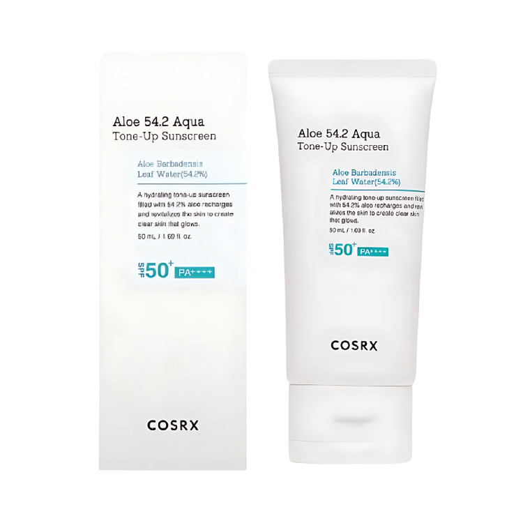 ضد آفتاب تون آپ آلوئه ورا ۵۴.۲ کوزارکس (COSRX Aloe 54.2 Aqua Tone-Up Sunscreen) اورجینال