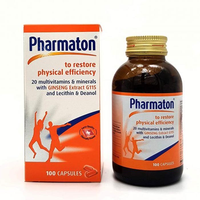 فارماتون مولتیویتامین و مینرال 100 عددی (Pharmaton Multivitamin & Mineral 100 tablets) اورجینال