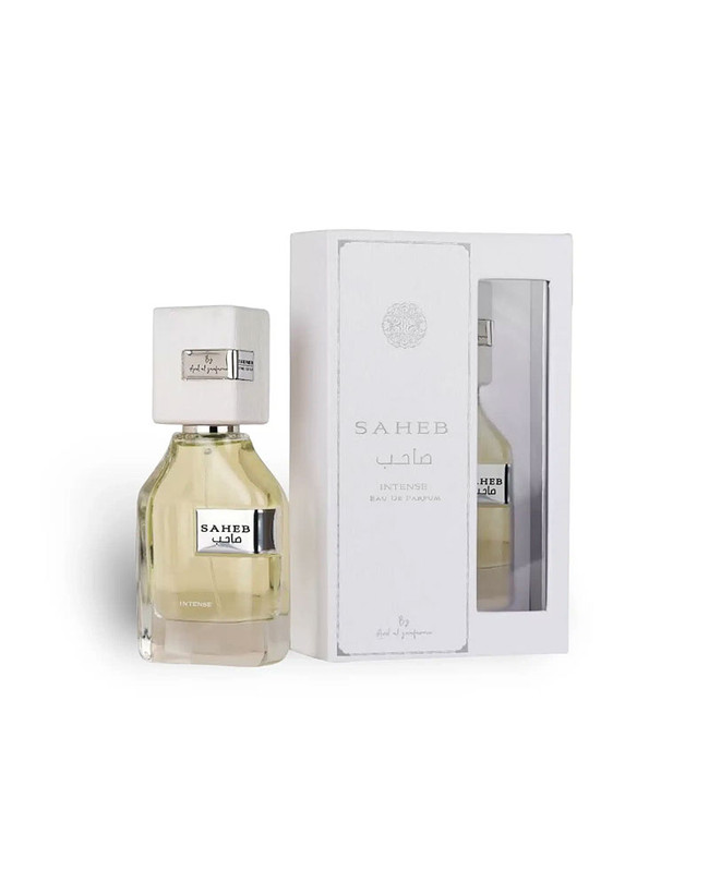 عطر ادکلن صاحب سفید اینتنس Saheb Intense شرکت ارض الزعفران Ard Al Zaafaran اورجینال