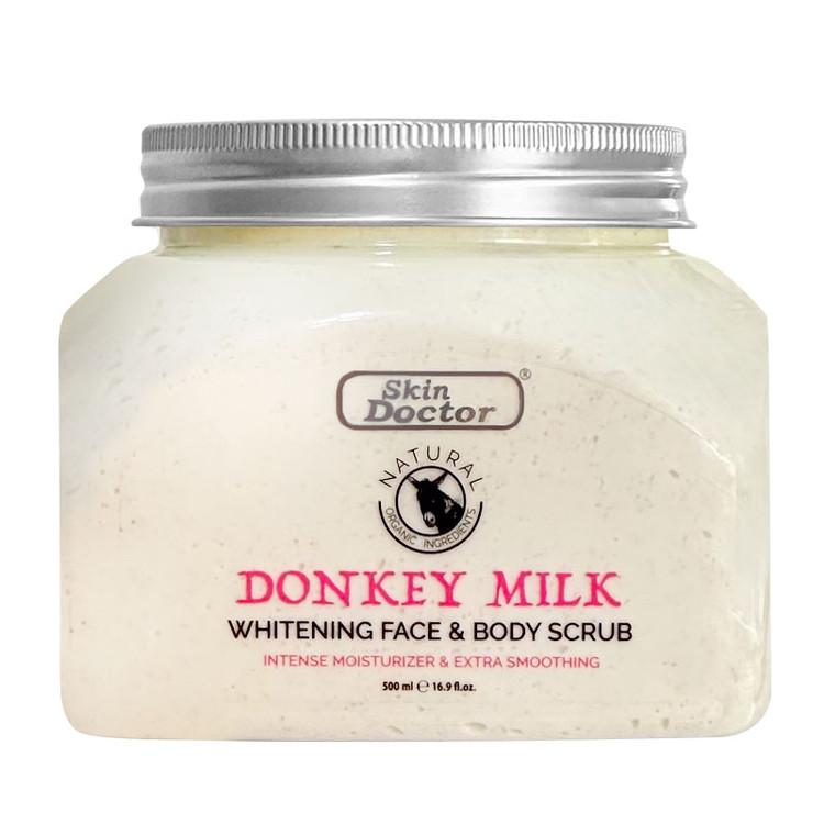 اسکراب سفید کننده صورت و بدن شیر الاغ دکتر اسکین Skin Doctor اورجینال