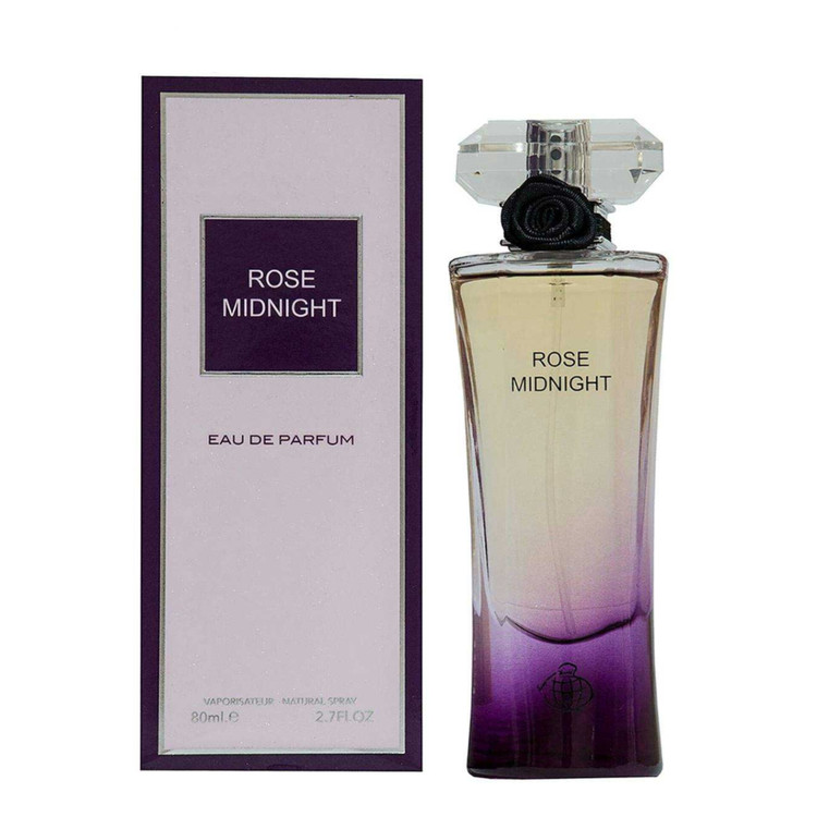 عطر ادکلن میدنایت رز Midnight Rose شرکت فرگرانس ورد Fragrance World اورجینال
