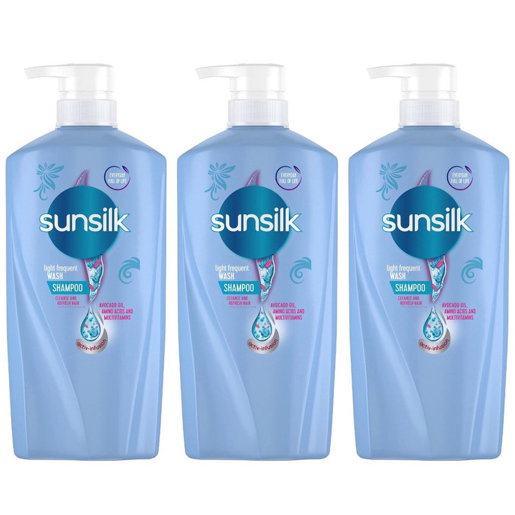 شامپو مو سان سیلک مدل Light Frequent Wash اورجینال