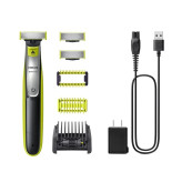 ماشین اصلاح صورت و بدن مردانه فیلیپس مدل OneBlade Face + Body QP2834/60 اورجینال