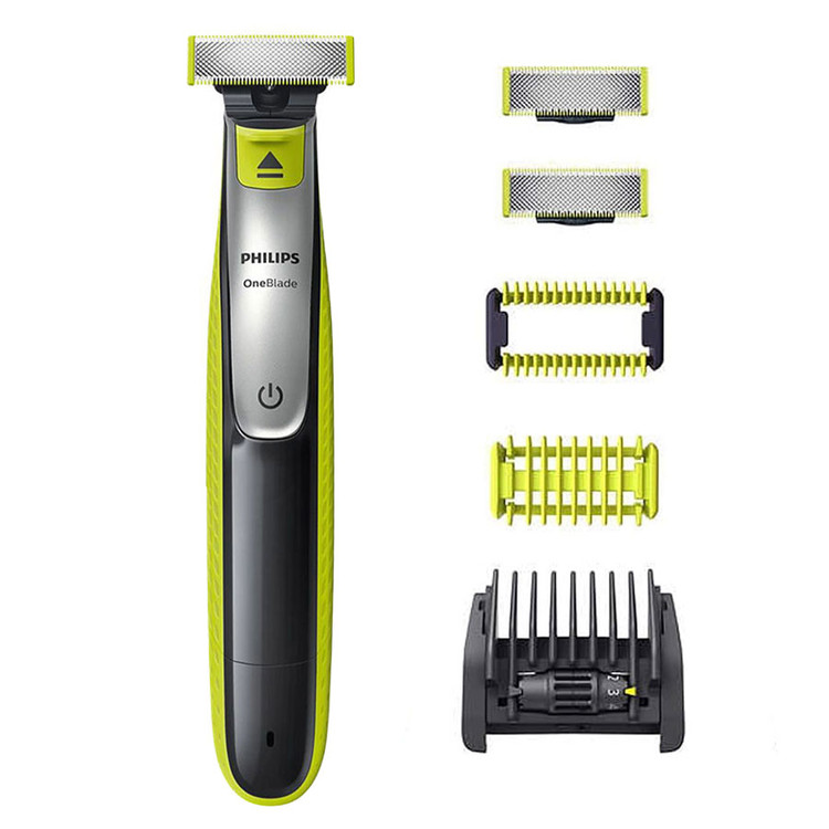 ماشین اصلاح صورت و بدن مردانه فیلیپس مدل OneBlade Face + Body QP2834/60 اورجینال