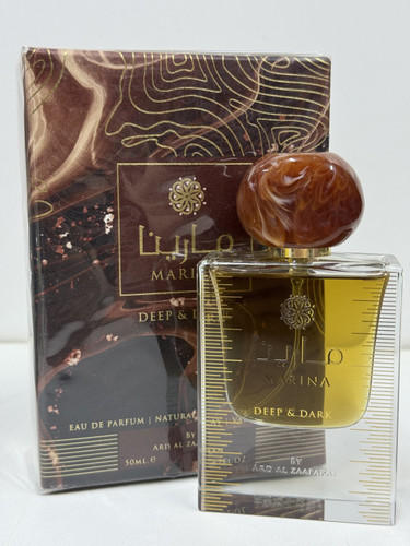 ادکلن مارینا قهوهای ارض الزعفران (Marina Brown Eau de Parfum by Arz Al-Zaafaran) اورجینال