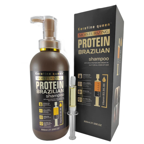 شامپو فری سولفات پروتیین کراتین کویین برزیلی