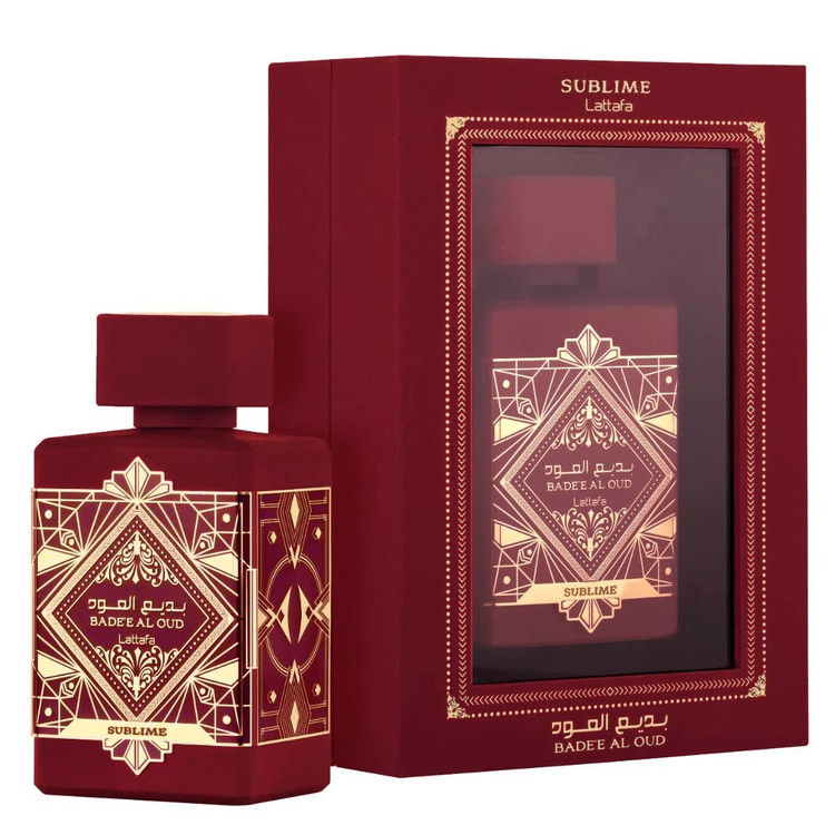 عطر بدیع العود قرمز سابلیم لطافه اماراتی