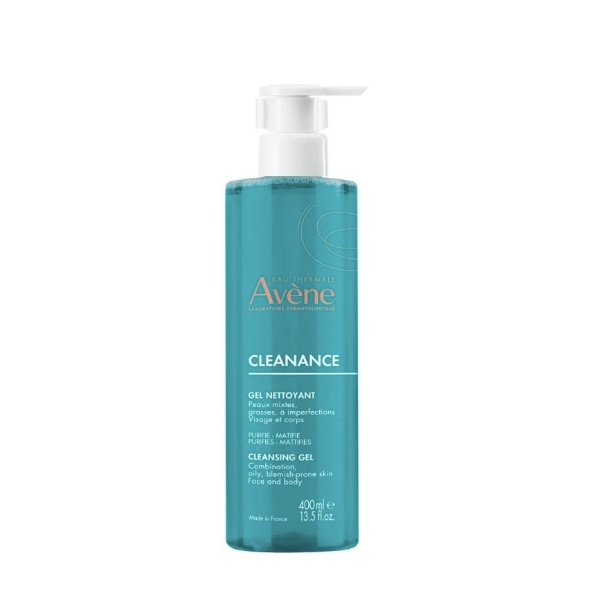 ژل شستشوی اون Avene مدل کلینانس Cleanance پوست چرب و مختلط و مستعد جوش با ضمانت اورجینال