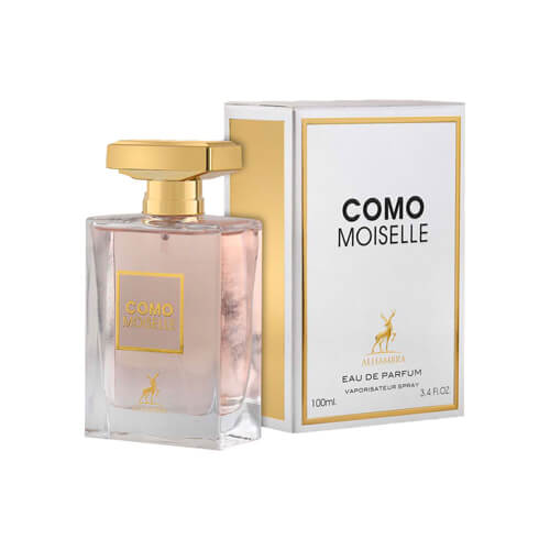 عطر کومو مویزل como moiselle الحمبرا امارات مشابه کوکو شنل مادمازل اورجینال