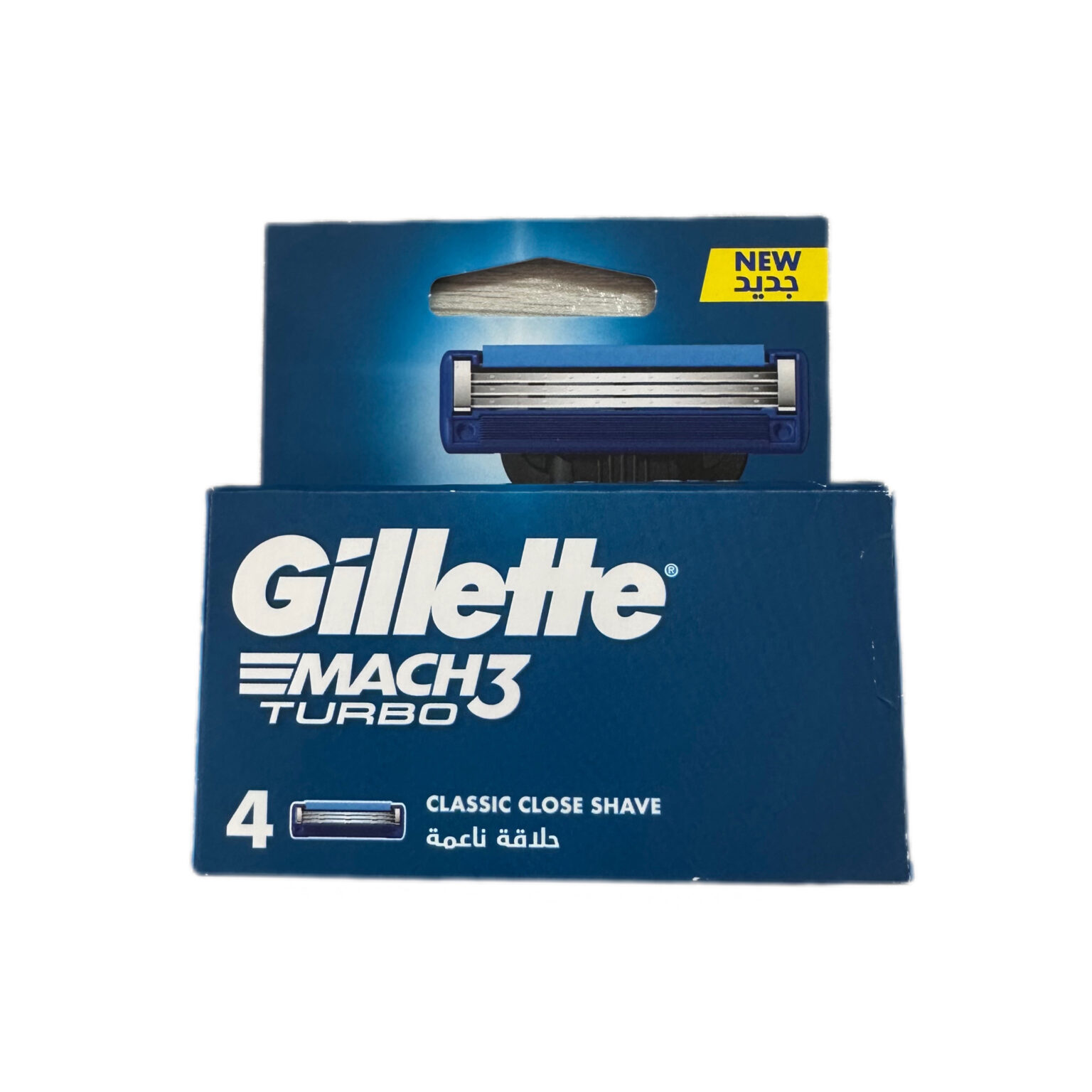 تیغ یدک ‏4 عددی ژیلت مچ تری توربو مدل Mach 3 Turbo اورجینال