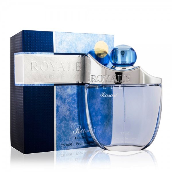 عطر مردانه رصاصی رویال بلو آبی ساخت امارات با ضمانت اورجینال