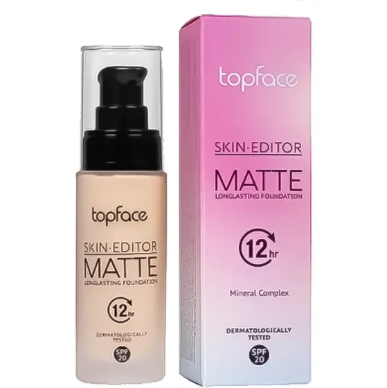 کرم پودر تاپ فیس topface مدل اسکین ادیتور مات اورجینال