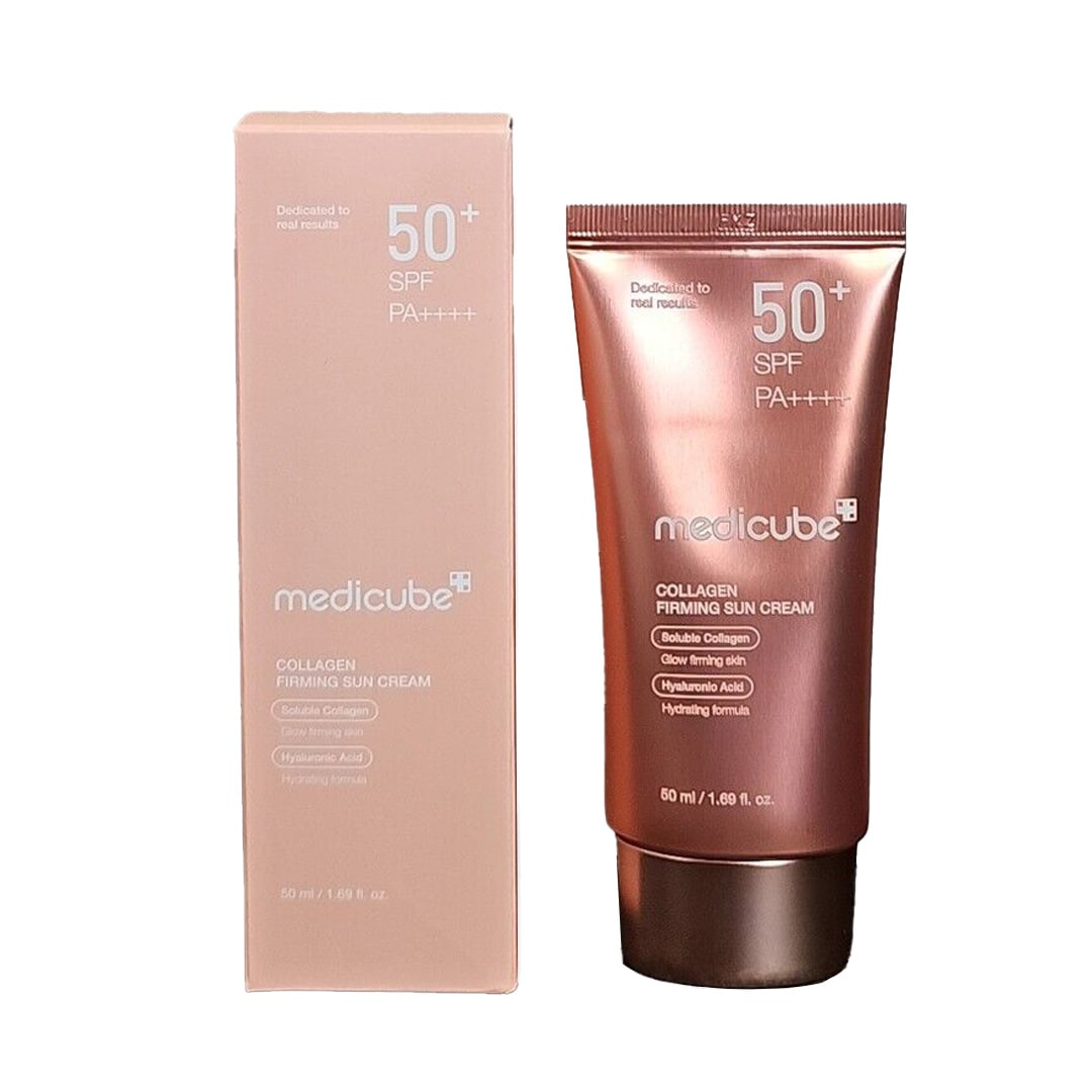 کرم ضد آفتاب کلاژن مدی کیوب (Medicube Collagen Firming Sun Cream) اورجینال
