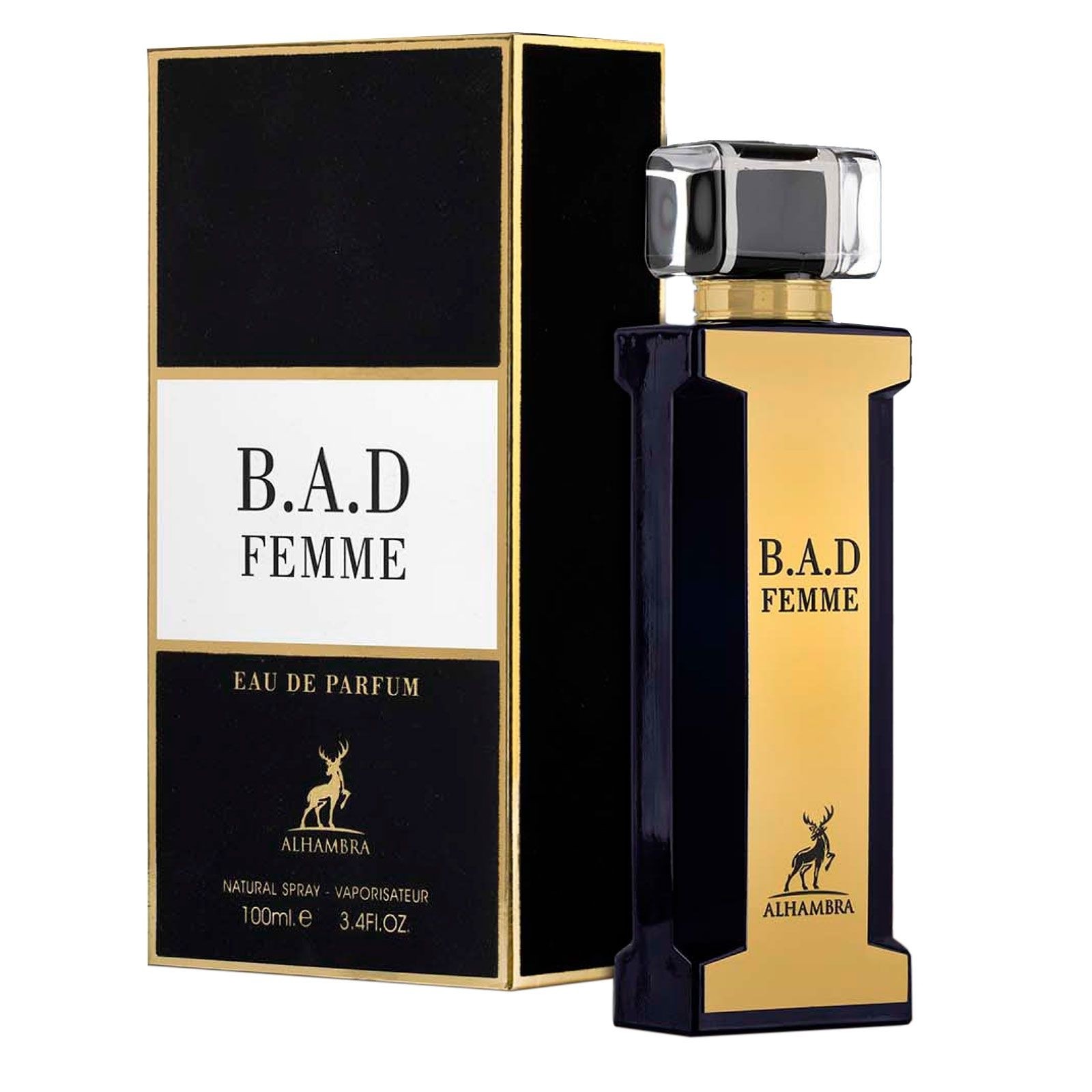 عطر ادکلن الحمبرا بد فمه B.A.D FEMME مشابه گود گرل اورجینال