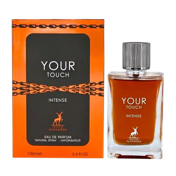 عطر ادکلن مردانه یور تاچ اینتنس الحمبرا مشابه استرانگر ویت یو اینتنسلی